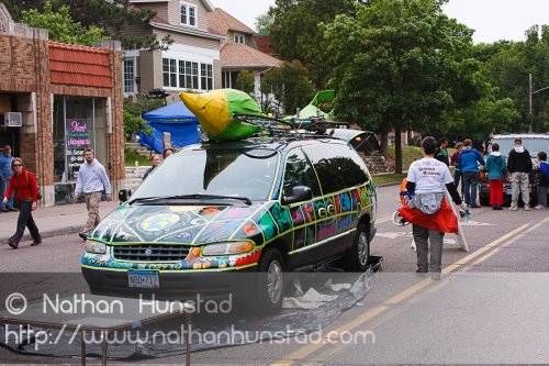 An art car at Grand Old Day on 7 June 2009